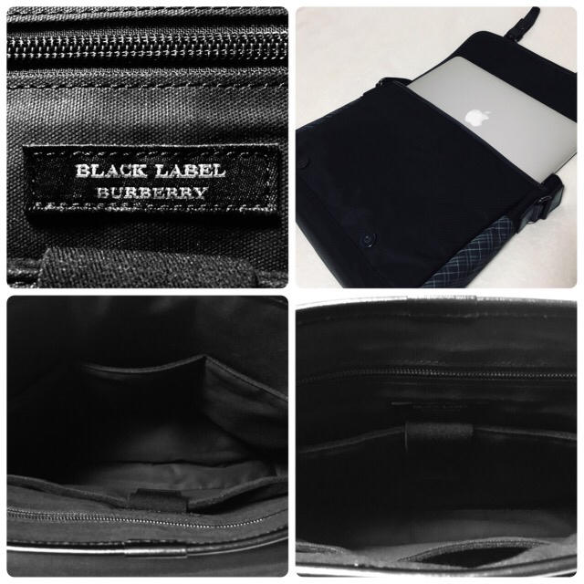 BURBERRY BLACK LABEL(バーバリーブラックレーベル)の新品・未使用 バーバリー ロゴプレート メッセンジャーバッグ メンズのバッグ(メッセンジャーバッグ)の商品写真