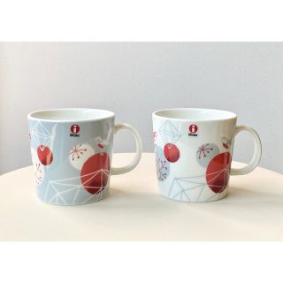 イッタラ(iittala)のヒンメリ イッタラ マグカップ 2色セット 2010年冬季限定 マグ(グラス/カップ)