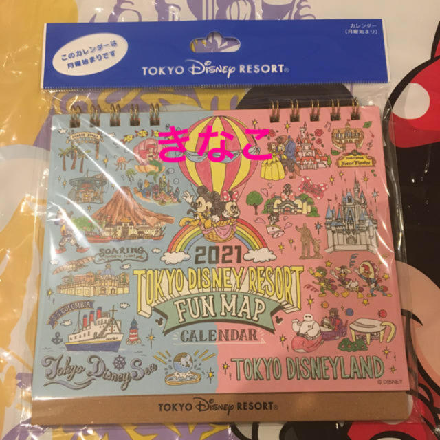 Disney ディズニーリゾート 21 カレンダー ファンマップ 手書き風の通販 By プロフィールご一読ください ディズニーならラクマ