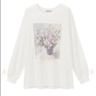 ココディール(COCO DEAL)の【新品】COCODEAL グラフィックロンT オフ(Tシャツ/カットソー(七分/長袖))