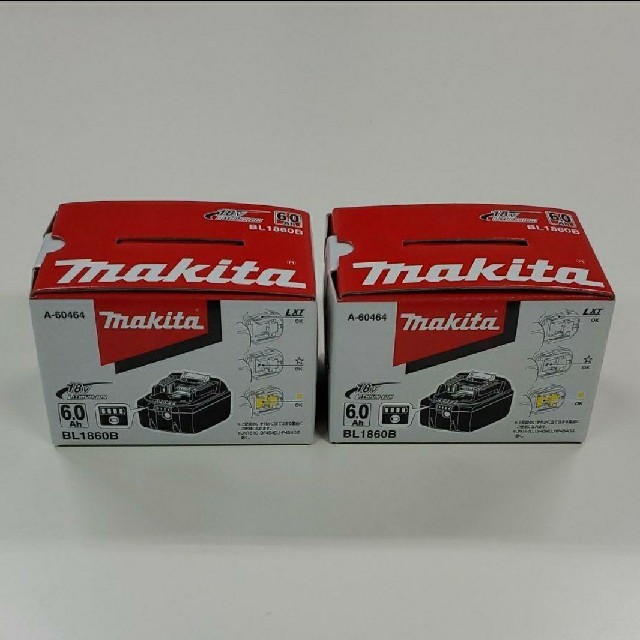 Makita(マキタ)のマキタ 純正 バッテリー 18V 6.0Ah 2個セット スポーツ/アウトドアの自転車(工具/メンテナンス)の商品写真