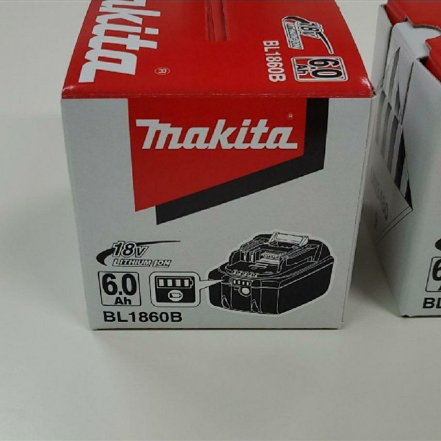 Makita(マキタ)のマキタ 純正 バッテリー 18V 6.0Ah 2個セット スポーツ/アウトドアの自転車(工具/メンテナンス)の商品写真