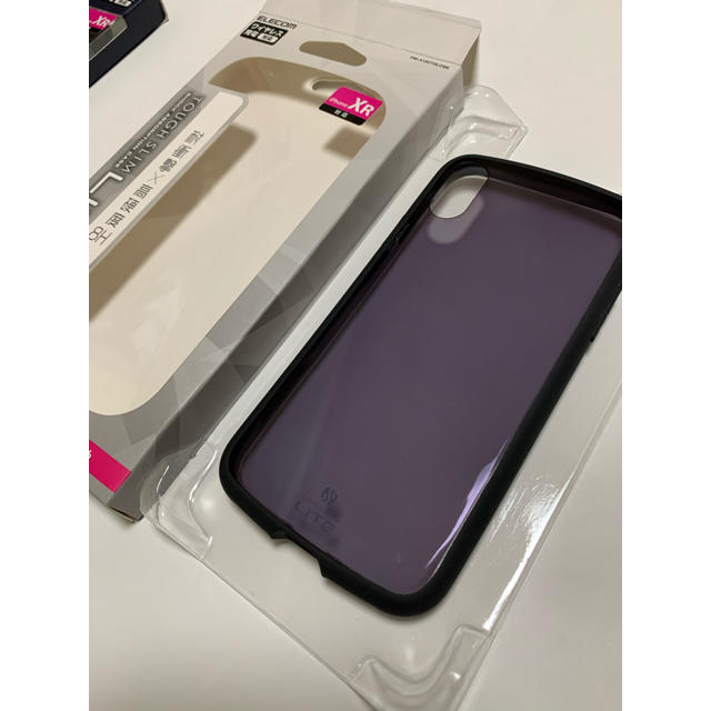 ELECOM(エレコム)のiPhone XR用フルカバーガラスフィルム ゴリラ 他2点 スマホ/家電/カメラのスマホアクセサリー(iPhoneケース)の商品写真