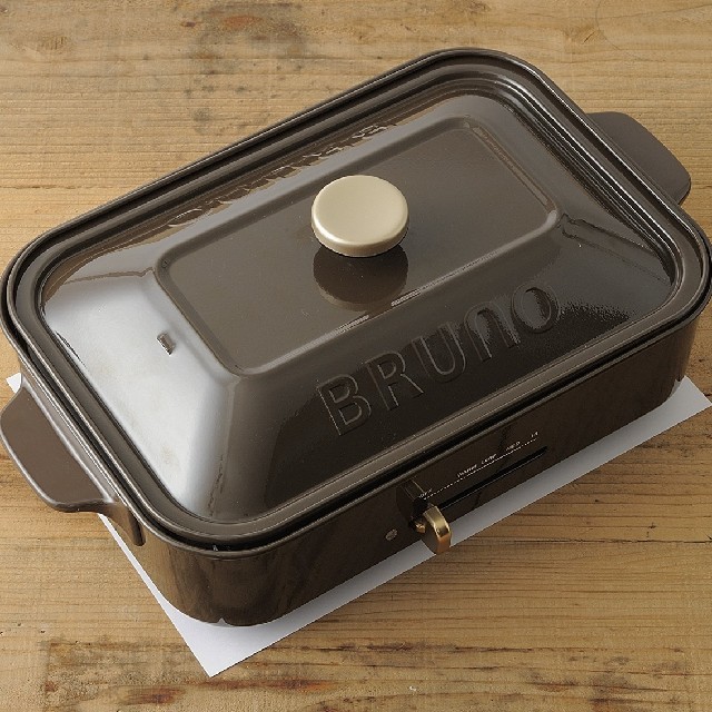 新品値下げ BRUNO ブルーノコンパクトホットプレート ブラウン