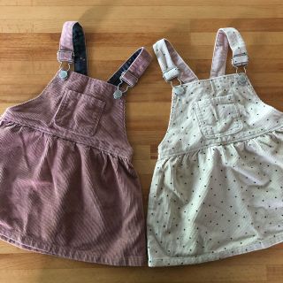 ザラ(ZARA)のZara Baby コーデュロイ ジャンパースカート 80cm  (スカート)