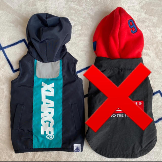 XLARGE(エクストララージ)の値下げ 美品 エクストララージ  ドッグウェア その他のペット用品(犬)の商品写真