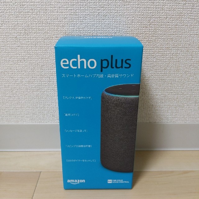 オーディオ機器echo plus + philips hue