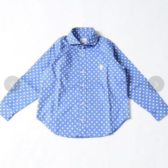 coen(コーエン)のコーエン キッズ ドット シャツ キッズ/ベビー/マタニティのキッズ服男の子用(90cm~)(ブラウス)の商品写真