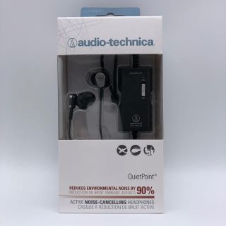 オーディオテクニカ(audio-technica)のaudio-technica カナル型イヤホン ATH-ANC23 BK IM(ヘッドフォン/イヤフォン)