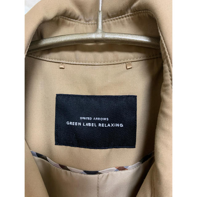 UNITED ARROWS green label relaxing(ユナイテッドアローズグリーンレーベルリラクシング)のgreen label relaxing トレンチコート　美品 レディースのジャケット/アウター(トレンチコート)の商品写真