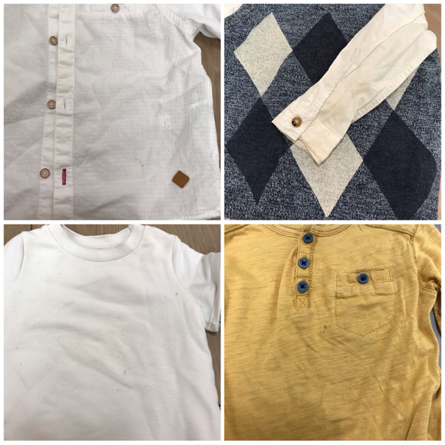 ZARA KIDS(ザラキッズ)の美品☆男の子 80cm まとめ売り 8点 長袖ロンT トレーナー シャツ キッズ/ベビー/マタニティのベビー服(~85cm)(トレーナー)の商品写真