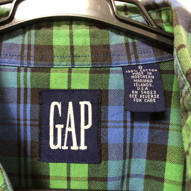 GAP(ギャップ)のオールドギャップ　チェック　シャツ メンズのトップス(シャツ)の商品写真