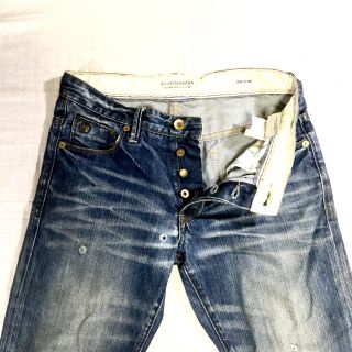 スコッチアンドソーダ(SCOTCH & SODA)のスコッチ&ソーダ ★ ヴィンテージ加工デニム ★ タイトストレート★30インチ(デニム/ジーンズ)