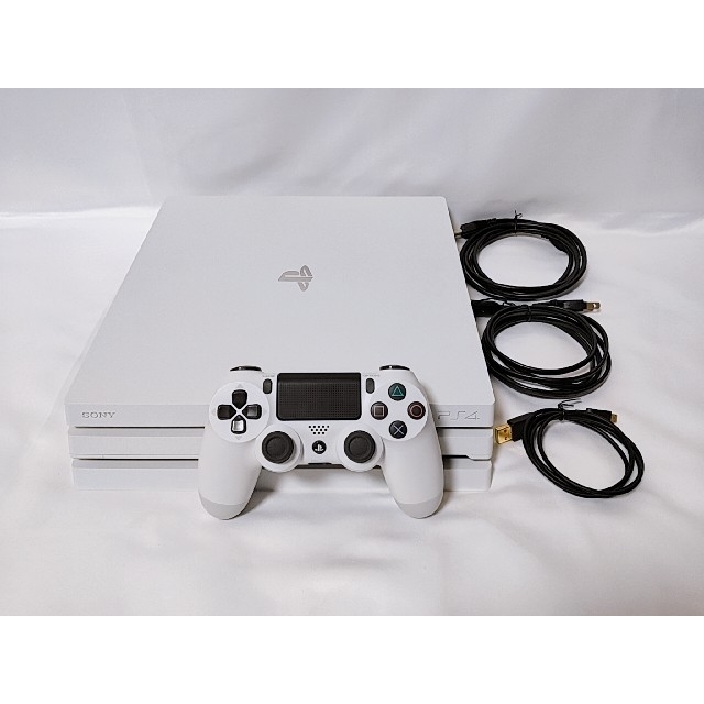 PS4 Pro CUH-7200BB02グレイシャーホワイト 美品