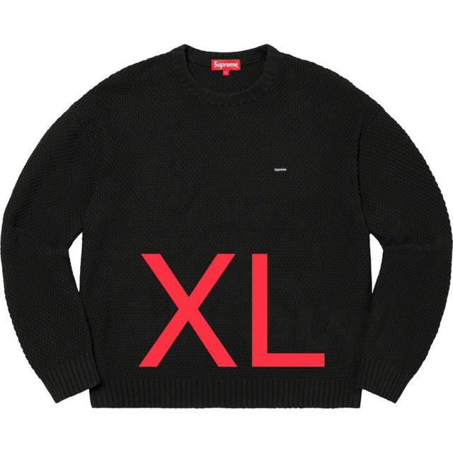 ニット/セーター【XL】Supreme Textured Small Box Sweater