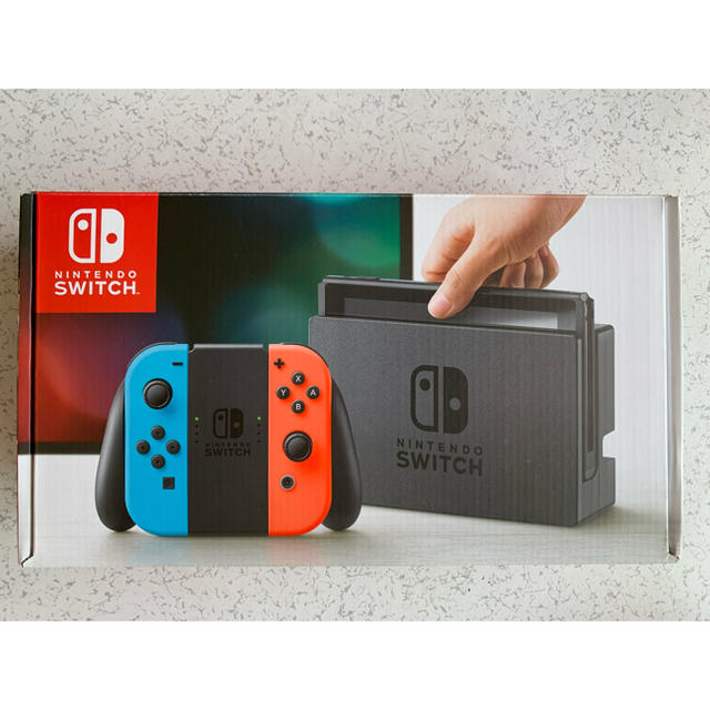 Nintendo Switch(ニンテンドースイッチ)のNintendoSwitchニンテンドースイッチ本体 中古 欠品有 エンタメ/ホビーのゲームソフト/ゲーム機本体(家庭用ゲーム機本体)の商品写真