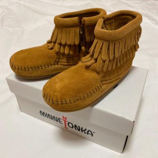 ミネトンカ(Minnetonka)のミネトンカ　ダブルフリンジブーツ(ブーツ)