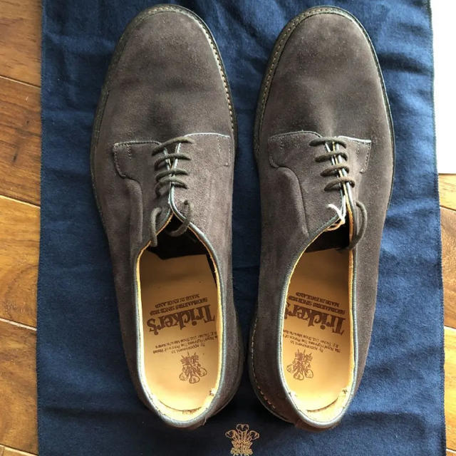エッセンシャルコンフォート Tricker's/トリッカーズ UK9.5 スエード