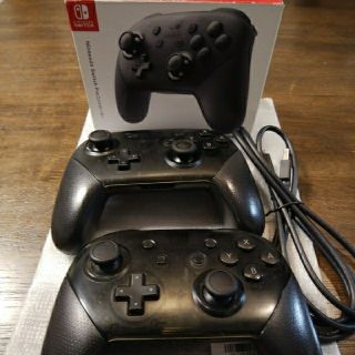 ニンテンドースイッチ(Nintendo Switch)のプロコン switch×2(その他)