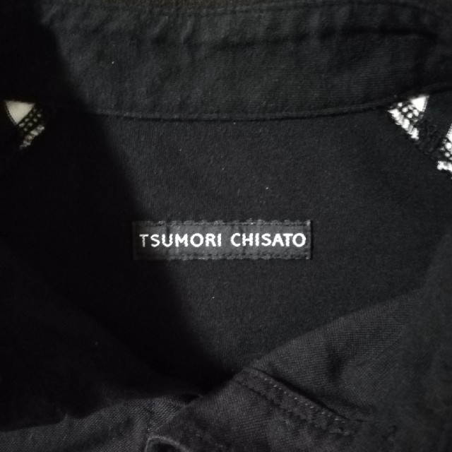 TSUMORI CHISATO(ツモリチサト)のツモリチサト　シャツ　蟻　切り替え メンズのトップス(シャツ)の商品写真