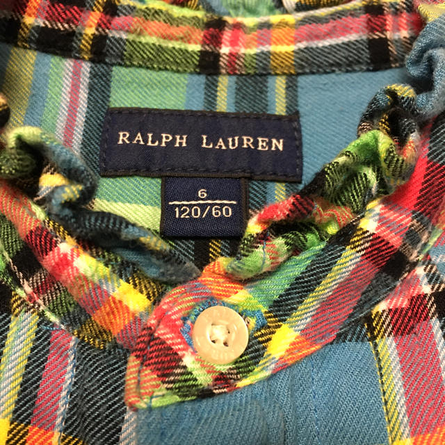 Ralph Lauren(ラルフローレン)のRALPH LAUREN ラルフローレントップス 長袖チュニック120 キッズ/ベビー/マタニティのキッズ服女の子用(90cm~)(Tシャツ/カットソー)の商品写真