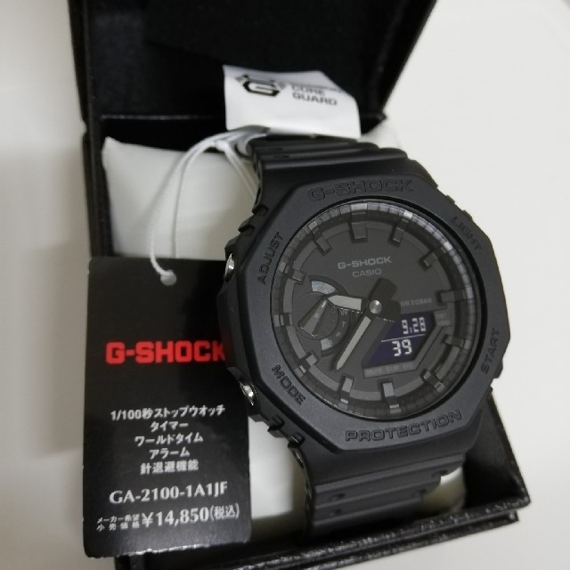 新品未使用 CASIO G-SHOCK GA-2100-1A1JF gショック