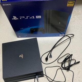 プレイステーション4(PlayStation4)のSONY PS4pro 本体　1TB 美品　CUH-7200B01(家庭用ゲーム機本体)