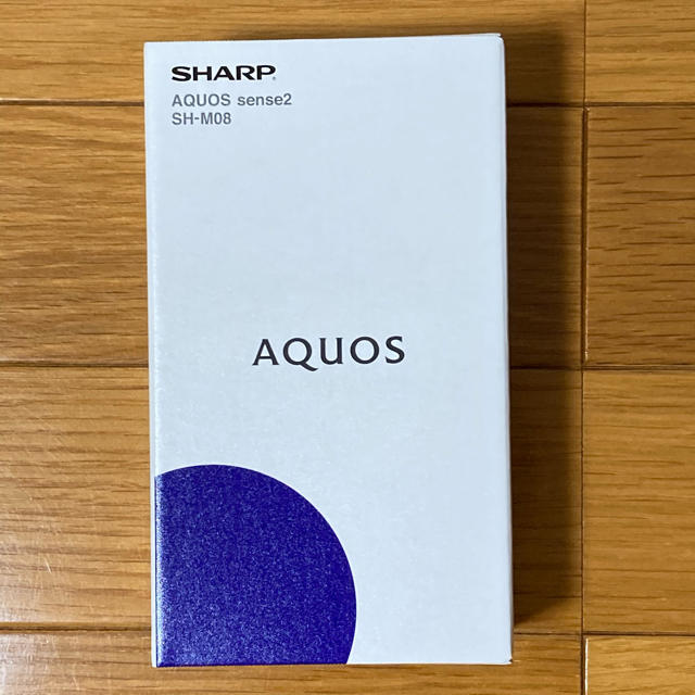 SHARP(シャープ)のAQUOS sense2 SH-M08 ニュアンスブラック SIMフリー スマホ/家電/カメラのスマートフォン/携帯電話(スマートフォン本体)の商品写真