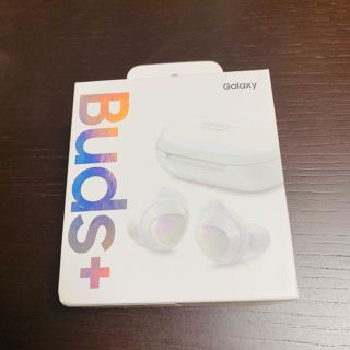 サムスン(SAMSUNG)のGalaxy Buds＋　ギャラクシーバズプラス　(ホワイト)(ヘッドフォン/イヤフォン)