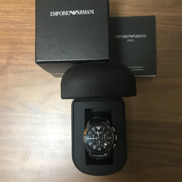 Emporio Armani(エンポリオアルマーニ)のエンポリオアルマーニ　腕時計　AR-1400 メンズの時計(腕時計(アナログ))の商品写真