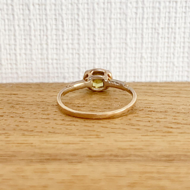 タツオナガハタ リング イエロージルコン K10 レディースのアクセサリー(リング(指輪))の商品写真