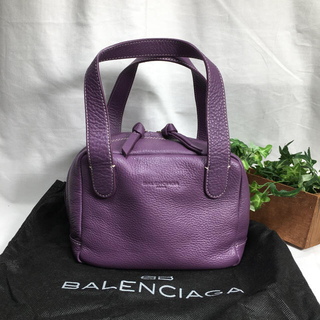 バレンシアガ(Balenciaga)のSランク✨BALENCIAGA ロゴ　キューブハンドバッグ(ハンドバッグ)
