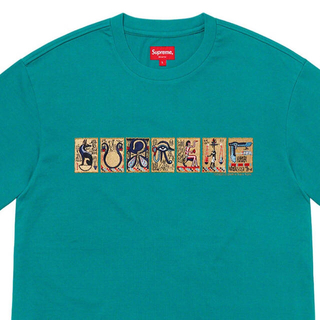 Supreme Ancient S/S Top teal 20aw Tシャツ - Tシャツ/カットソー ...