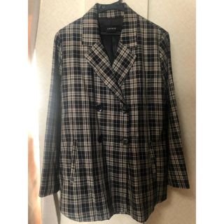 ザラ(ZARA)のZARA チェック柄ジャケット(テーラードジャケット)