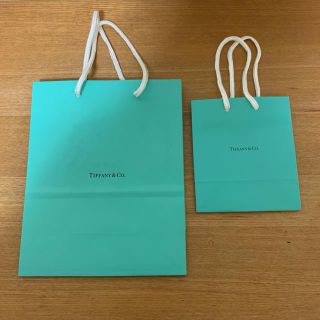 ティファニー(Tiffany & Co.)のティファニー 紙袋 ショップ袋　2枚セット(ショップ袋)