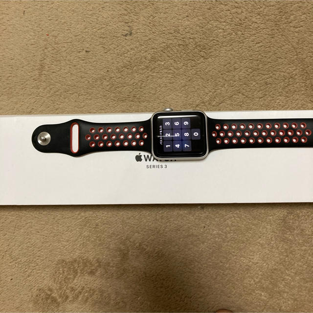 Apple Watch(アップルウォッチ)のApple Watch 3 GPSモデル　42ミリ！ メンズの時計(腕時計(デジタル))の商品写真