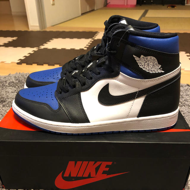 スニーカーNIKE AIR JORDAN 1 HIGH OG "ROYAL TOE"