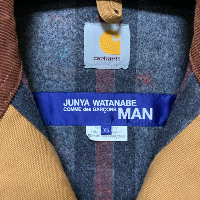 JUNYA WATANABE(ジュンヤワタナベ)のJunya Watanabe MAN carhartt ジャケット メンズのジャケット/アウター(カバーオール)の商品写真