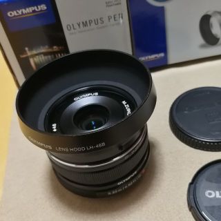 オリンパス(OLYMPUS)のオリンパス M.ZUIKO 17mm f1.8 純正フード・フィルターセット(レンズ(単焦点))