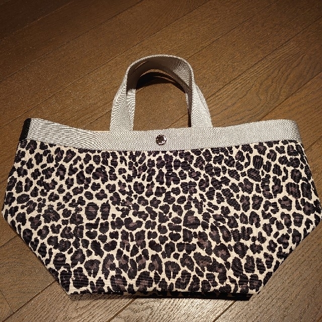 【10%OFF】 Herve Chapelier - Herve Chapelier パンサーブラン 707 シルバーハンドル トートバッグ