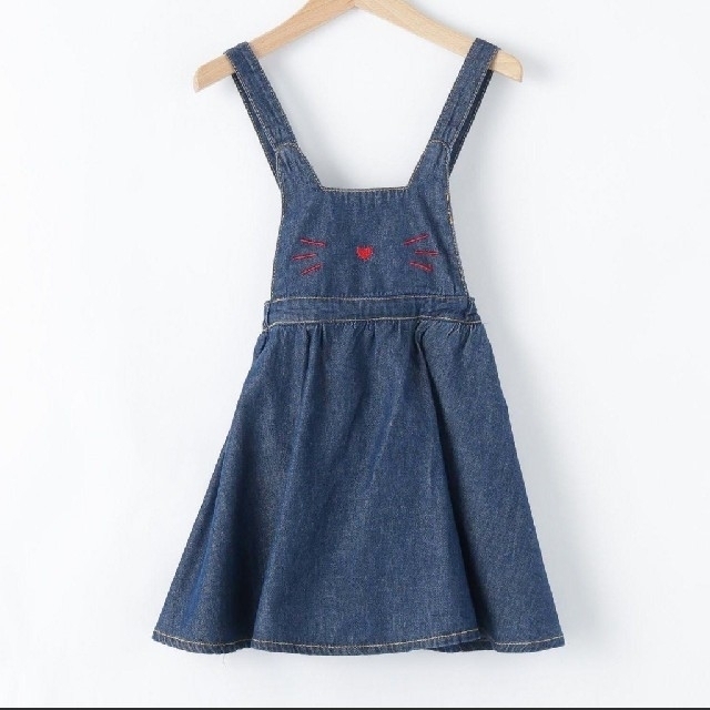 SHOO・LA・RUE(シューラルー)のシューラルー ジャンパースカート 110 キッズ/ベビー/マタニティのキッズ服女の子用(90cm~)(スカート)の商品写真