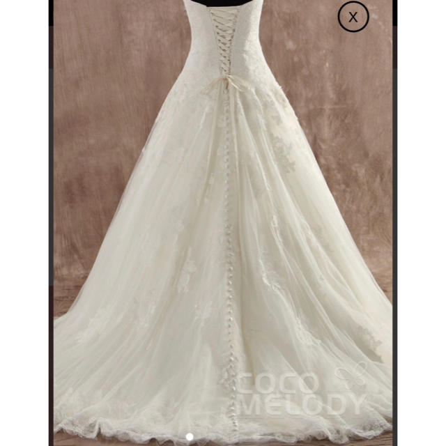 Tiffany & Co.(ティファニー)のアリエル様専用  ヴィンテージ　オーダーメイド　ウェディングドレス レディースのフォーマル/ドレス(ウェディングドレス)の商品写真