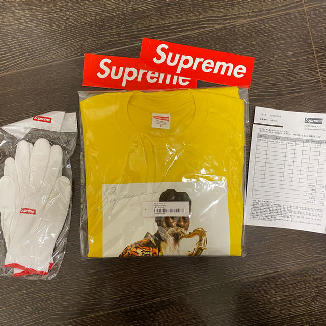 Supreme(シュプリーム)の値下げしまし。Supreme  Pharoah Sanders Tee S メンズのトップス(Tシャツ/カットソー(半袖/袖なし))の商品写真