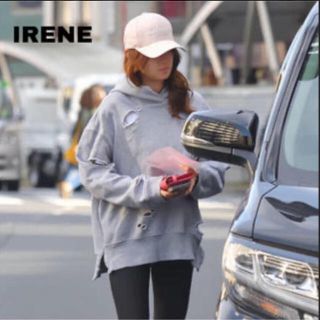 アパルトモンドゥーズィエムクラス(L'Appartement DEUXIEME CLASSE)の深田恭子着用　Ireneアイレネパーカー(パーカー)