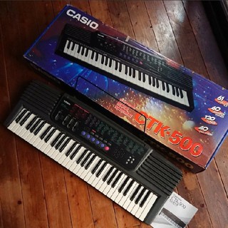 CASIO - CASIO カシオ CTK-500 鍵盤 ハイグレード キーボード 電子ピアノの通販｜ラクマ