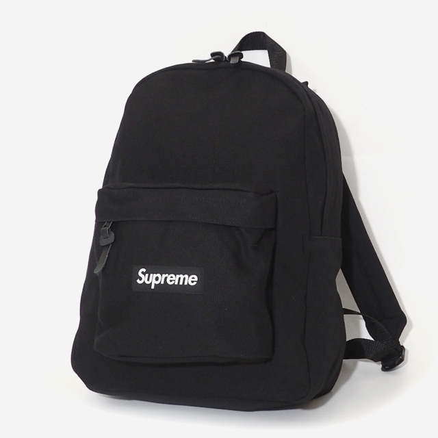 ブラック状態【Supreme Canvas Backpack】レア品