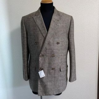 ブルックスブラザース(Brooks Brothers)のブルックスブラザーズ テキスチャーソリッド 6釦ダブルジャケット size42S(テーラードジャケット)