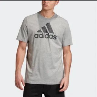 アディダス(adidas)の新品・未使用　アディダス adidas テクスチャード ロゴ 半袖Tシャツ M(Tシャツ/カットソー(半袖/袖なし))