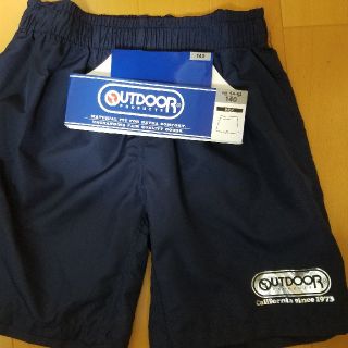 OUTDOOR 　ショートパンツ　150濃紺(下着)