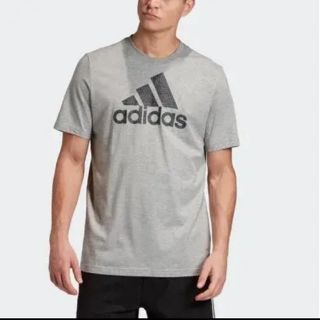 アディダス(adidas)の新品・未使用　アディダス adidas テクスチャード ロゴ 半袖Tシャツ　L(Tシャツ/カットソー(半袖/袖なし))